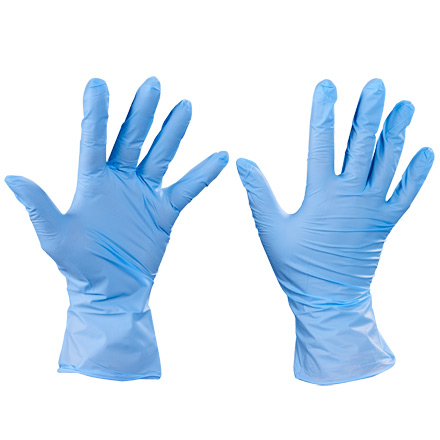 Nitrile Gloves Exam Grade - Large