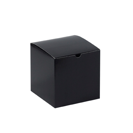 6 x 6 x 6" Black Gloss Gift Boxes