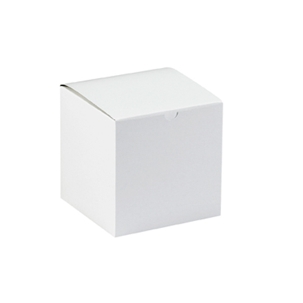 6 x 6 x 6" White Gift Boxes