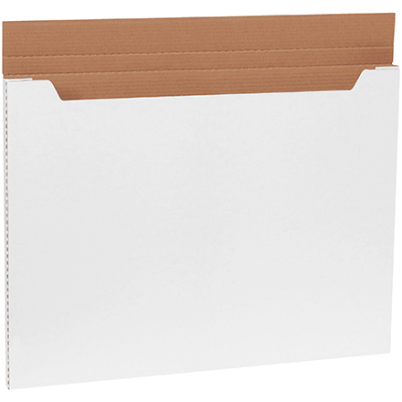 30 x 22 <span class='fraction'>1/2</span> x 1" White Jumbo Fold-Over Mailers
